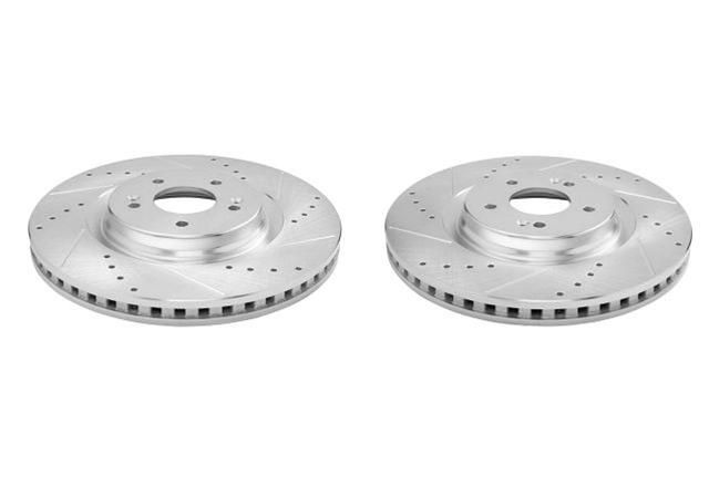 PWR-JBR1934XPR, PowerStop Evolution Drilled and Slotted Rotors for 2021-2025 K5, SONATA - JBR1934XPR in UAE, Dubai. Condition - new. Price 790 AED. Photo, seller contacts | AUTO.AE