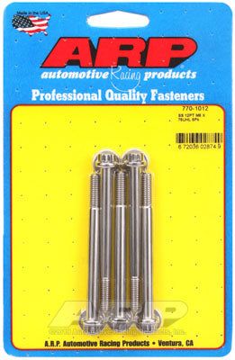 770-1012, ARP 770-1012 Metric Thread Bolt Kit M6 x 1.00 x 75 12pt SS bolts في الإمارات العربية المتحدة, دبي. Condition - new. Price 250 AED. Photo, seller contacts | AUTO.AE