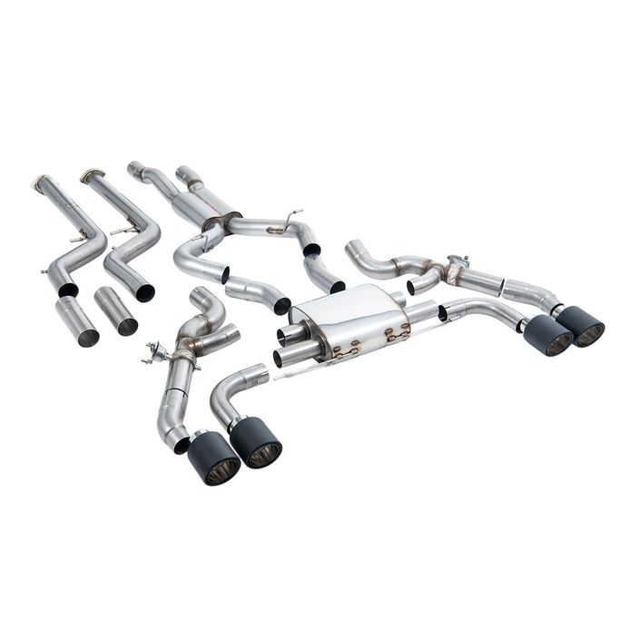 SSXBM1259, MILLTEK SSXBM1259 Downpipe-Back Exhaust, 3.15" (Carbon JET-115 Trims) for BMW X3M (G01) / X4M (G02) في الإمارات العربية المتحدة, دبي. Condition - new. Price ⁦30,220 AED⁩. Photo, seller contacts | AUTO.AE