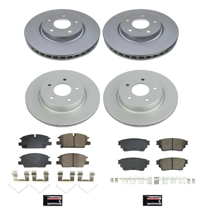 PWR-CRK8816, PowerStop Z17 Evolution Plus GEOMET Coated Brake Kits for 2021-2024 ROGUE - CRK8816 в ОАЭ, Дубай. Состояние - новое. Цена 1 420 AED. Фото, контакты продавца | AUTO.AE