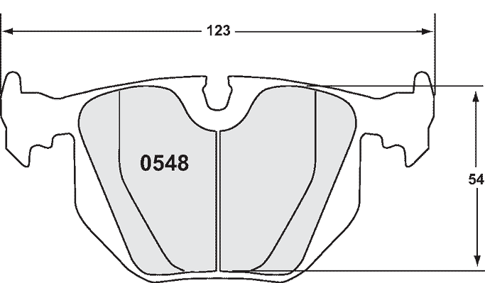 0548.08.16.44, PFC 0548.08.16.44 Rear Brake Pads for BMW 330i (E46) / M3 (E46) / Z4 M Coupe (08 Compound, 16mm) in UAE, Dubai. Condition - new. Price 1,810 AED. Photo, seller contacts | AUTO.AE