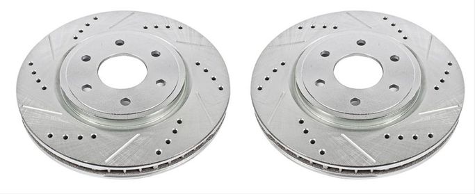 PWR-JBR-1124XPR, PowerStop Evolution Drilled and Slotted Rotors JBR1124XPR в ОАЭ, Дубай. Состояние - новое. Цена 820 AED. Фото, контакты продавца | AUTO.AE