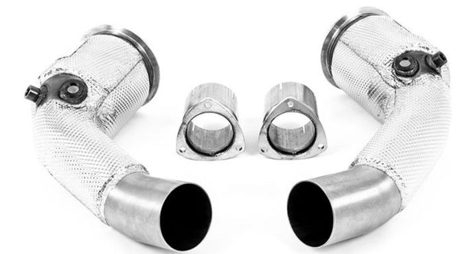SSXAU871, MILLTEK SSXAU871 Large-bore Downpipes and Cat Bypass Pipes AUDI RS6 C8 4.0 V8 bi-turbo (OPF/GPF Models) in UAE, Dubai. Condition - new. Price ⁦17,950 AED⁩. Photo, seller contacts | AUTO.AE