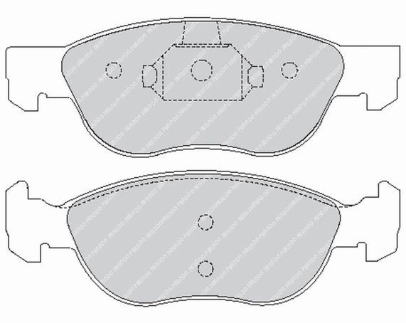 FCP1056H, FERODO FCP1056H Front Brake Pads DS2500 for ALFA ROMEO 145 / 146 / Barchetta (183) في الإمارات العربية المتحدة, دبي. Condition - new. Price ⁦910 AED⁩. Photo, seller contacts | AUTO.AE