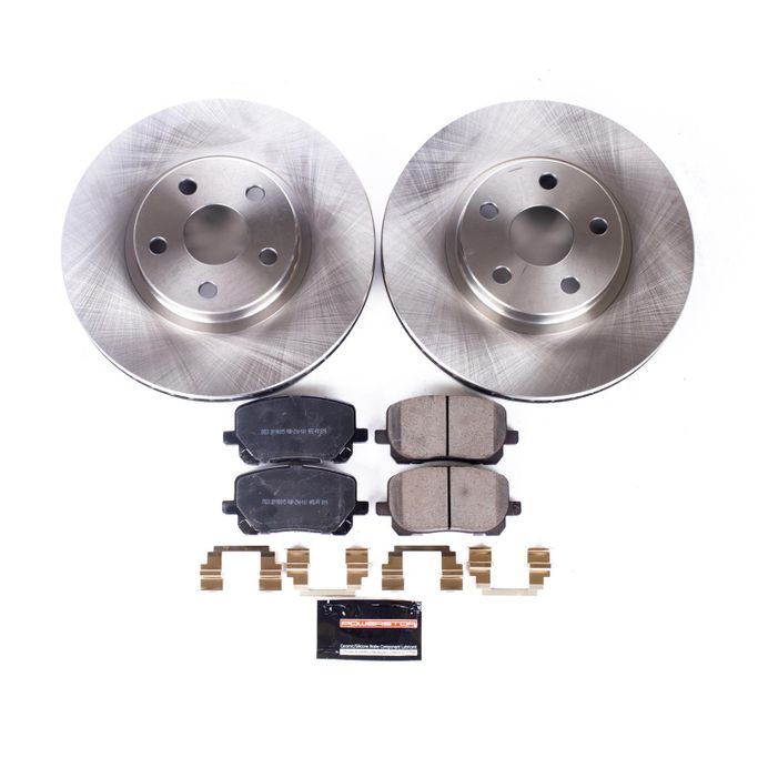 PWR-KOE2316, PowerStop Z17 Evolution Plus Stock Replacement Brake Kits for 2003-2008 COROLLA, MATRIX, VIBE - KOE2316 in UAE, Dubai. Condition - new. Price 470 AED. Photo, seller contacts | AUTO.AE