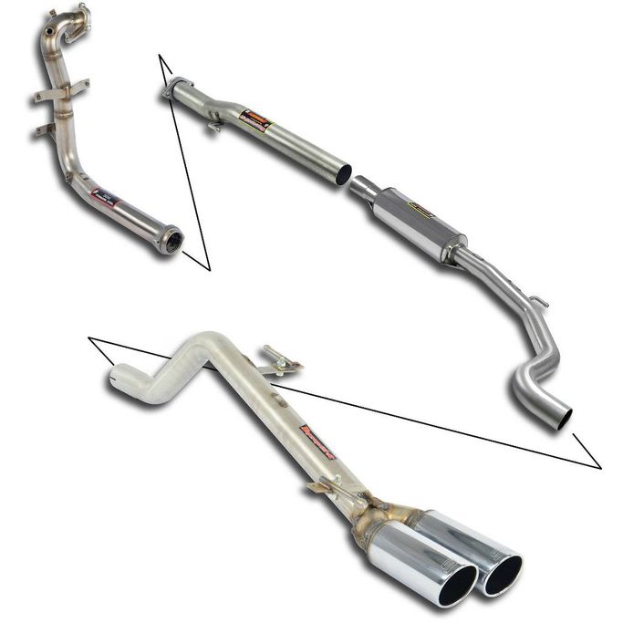 815940, SUPERSPRINT 815940 Exhaust System for ABARTH Grande Punto (199) в ОАЭ, Дубай. Состояние - новое. Цена ⁦9 730 AED⁩. Фото, контакты продавца | AUTO.AE