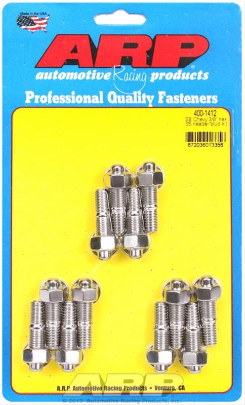 ARP-400-1412, ARP Stainless Steel Header Stud Kits 400-1412 في الإمارات العربية المتحدة, دبي. Condition - new. Price 360 AED. Photo, seller contacts | AUTO.AE