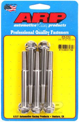 625-3250, ARP 625-3250 SAE Bolt Kit 3/8-16 x 3.250 hex 7/16 wrenching SS bolts في الإمارات العربية المتحدة, دبي. Condition - new. Price 260 AED. Photo, seller contacts | AUTO.AE