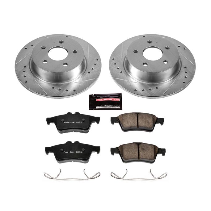 PWR-K6398, PowerStop Z23 Evolution Sport Brake Upgrade Kits for 2013-2018 C-MAX, 2013-2016 ESCAPE, 2014-2018 TRANSIT CONNECT - K6398 в ОАЭ, Дубай. Состояние - новое. Цена 770 AED. Фото, контакты продавца | AUTO.AE