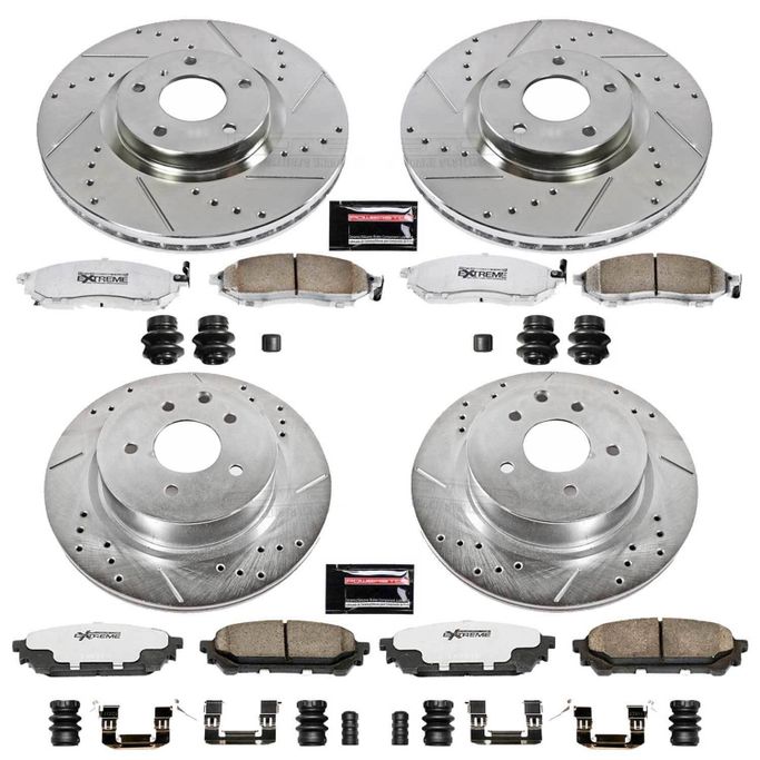PWR-K114-26, PowerStop Z26 Street Warrior Brake Upgrade Kits K114-26 в ОАЭ, Дубай. Состояние - новое. Цена ⁦2 360 AED⁩. Фото, контакты продавца | AUTO.AE