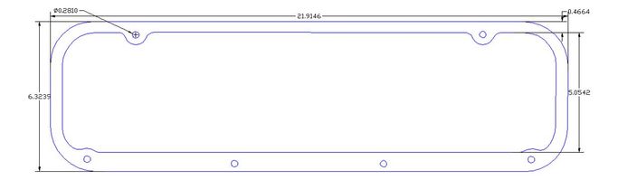 FOG-6165, Flatout Gaskets Valve Cover Gaskets 6165 в ОАЭ, Дубай. Состояние - новое. Цена 170 AED. Фото, контакты продавца | AUTO.AE