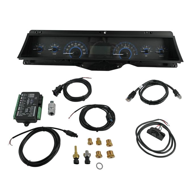 DAK-VHX66CNOV-CB, Dakota Digital VHX Series Direct-Fit Analog Gauge Systems for 1966-1967 CHEVY II - VHX-66C-NOV-C-B в ОАЭ, Дубай. Состояние - новое. Цена ⁦4 520 AED⁩. Фото, контакты продавца | AUTO.AE