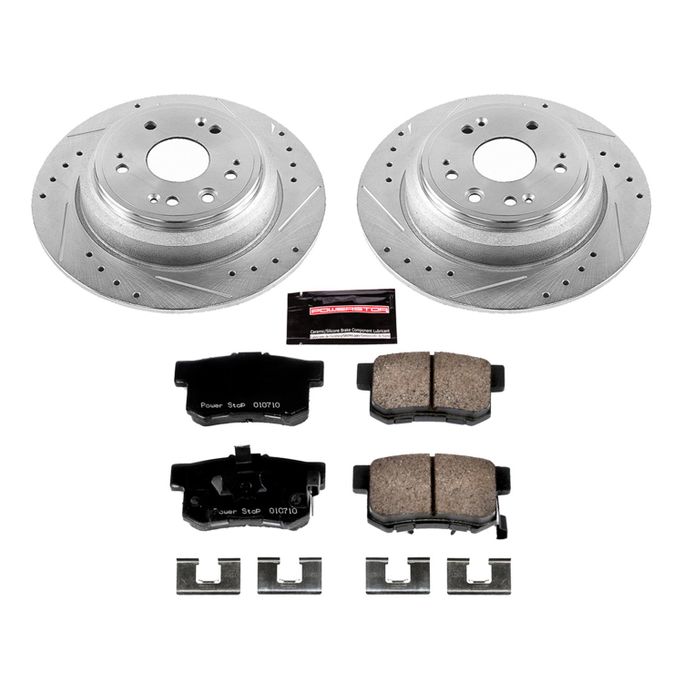 PWR-K5859, PowerStop Z23 Evolution Sport Brake Upgrade Kits for 2010-2011 ACCORD CROSSTOUR, 2012-2015 CROSSTOUR - K5859 in UAE, Dubai. Condition - new. Price ⁦890 AED⁩. Photo, seller contacts | AUTO.AE