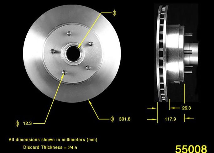BEN-PRT1603, Bendix Brakes Global Brake Rotors for 1988-1992 CAMARO, 1989-1992 FIREBIRD - PRT1603 в ОАЭ, Дубай. Состояние - новое. Цена ⁦360 AED⁩. Фото, контакты продавца | AUTO.AE