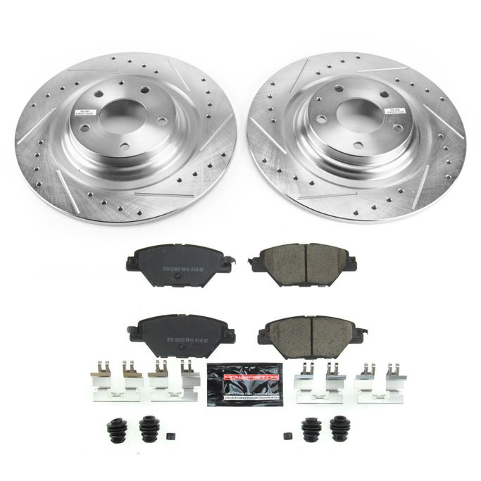 PWR-K7742, PowerStop Z23 Evolution Sport Brake Upgrade Kits for 2016-2023 CX-9 - K7742 в ОАЭ, Дубай. Состояние - новое. Цена 820 AED. Фото, контакты продавца | AUTO.AE