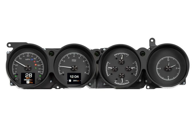 DAK-MDX70DCLGK, Dakota Digital HDX Direct-Fit Analog Gauge Systems for 1970-1974 CHALLENGER, CUDA - MDX-70D-CLG-K in UAE, Dubai. Condition - new. Price 8,280 AED. Photo, seller contacts | AUTO.AE