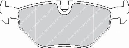 FCP578H, FERODO FCP578H Rear Brake Pads DS2500 for BMW M3 (E36) / M5 (E34) in UAE, Dubai. Condition - new. Price 950 AED. Photo, seller contacts | AUTO.AE