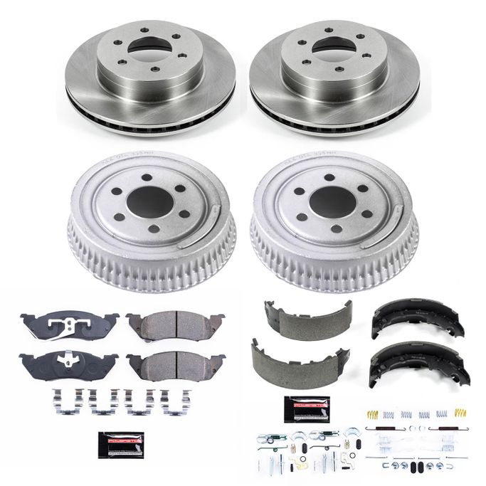 PWR-KOE15070DK, PowerStop Autospecialty Stock Replacement Disc and Drum Brake Kits for 1997-1998 DAKOTA - KOE15070DK в ОАЭ, Дубай. Состояние - новое. Цена ⁦1 420 AED⁩. Фото, контакты продавца | AUTO.AE