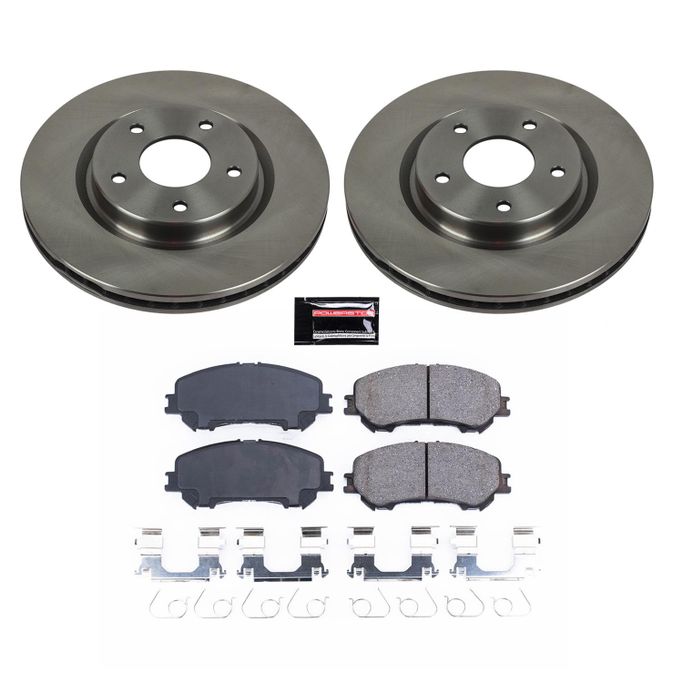PWR-KOE7036, PowerStop Z17 Evolution Plus Stock Replacement Brake Kits for 2014-2020 ROGUE, 2017-2022 ROGUE SPORT - KOE7036 in UAE, Dubai. Condition - new. Price 660 AED. Photo, seller contacts | AUTO.AE