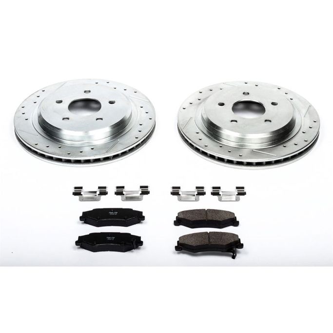 PWR-K1563, PowerStop Z23 Evolution Sport Brake Upgrade Kits for 1997-2013 CORVETTE, 2004-2009 XLR - K1563 في الإمارات العربية المتحدة, دبي. Condition - new. Price ⁦980 AED⁩. Photo, seller contacts | AUTO.AE
