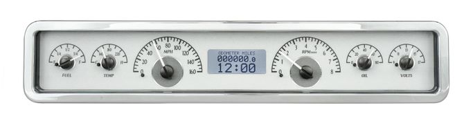 DAK-VHX-1023-S-W, Dakota Digital VHX Series Universal Rectangle Analog Gauge Kits VHX-1023-S-W в ОАЭ, Дубай. Состояние - новое. Цена ⁦4 520 AED⁩. Фото, контакты продавца | AUTO.AE