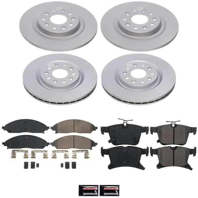 PWR-CRK9309, PowerStop Z17 Evolution Plus GEOMET Coated Brake Kits for 2020-2024 PACIFICA - CRK9309 in UAE, Dubai. Condition - new. Price 1,820 AED. Photo, seller contacts | AUTO.AE