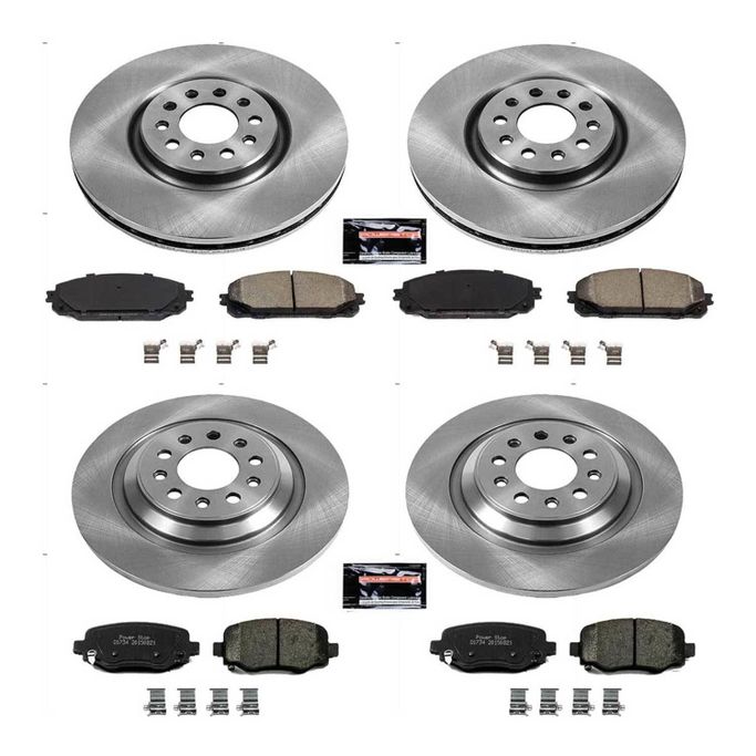 PWR-KOE7415, PowerStop Z17 Evolution Plus Stock Replacement Brake Kits for 2016-2023 CHEROKEE - KOE7415 in UAE, Dubai. Condition - new. Price 1,390 AED. Photo, seller contacts | AUTO.AE