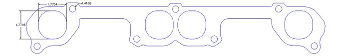 FOG-7231C, Flatout Gaskets Amored RCC Header Gaskets 7231C في الإمارات العربية المتحدة, دبي. Condition - new. Price 370 AED. Photo, seller contacts | AUTO.AE