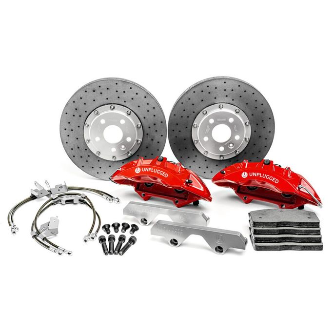 UP-MX2-350-5.1, UNPLUGGED PERFORMANCE UP-MX2-350-5.1 Big Brake (front), Race Pads, Carbon Ceramic for TESLA Model X 2021 في الإمارات العربية المتحدة, دبي. Condition - new. Price 4,680 AED. Photo, seller contacts | AUTO.AE