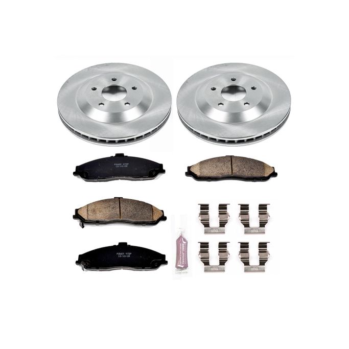 PWR-KOE1559, PowerStop Z17 Evolution Plus Stock Replacement Brake Kits for 1997-2004 CORVETTE, 2004-2009 XLR - KOE1559 في الإمارات العربية المتحدة, دبي. Condition - new. Price 740 AED. Photo, seller contacts | AUTO.AE
