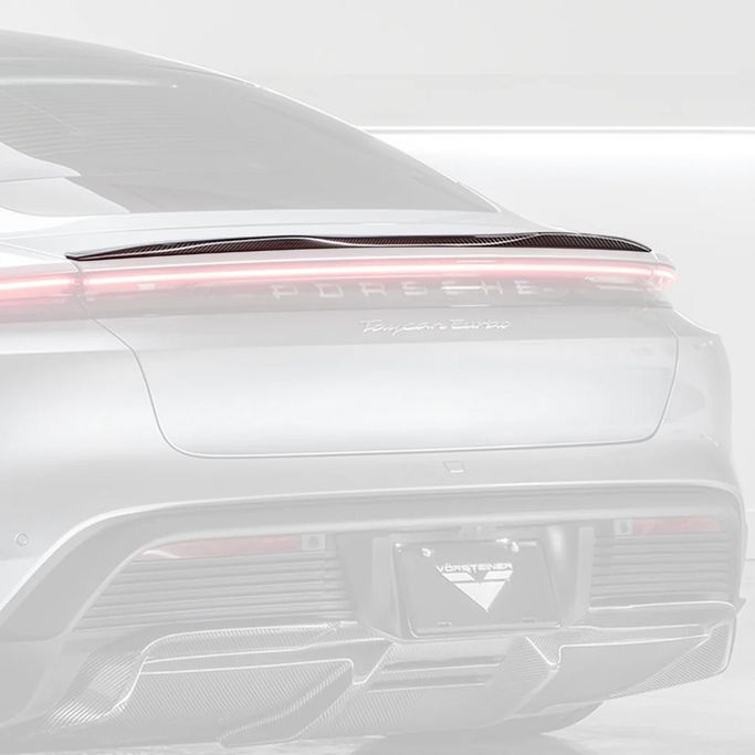 POV3060, VORSTEINER POV3060 Decklid Spoiler (Carbon) for PORSCHE Taycan Turbo / Turbo S 2020- в ОАЭ, Дубай. Состояние - новое. Цена 5 920 AED. Фото, контакты продавца | AUTO.AE