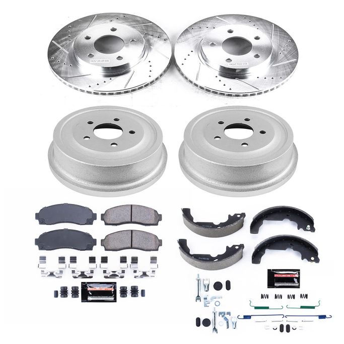 PWR-K15219DK, PowerStop Z23 Evolution Sport Disc and Drum Brake Upgrade Kits for 2002-2007 VUE - K15219DK in UAE, Dubai. Condition - new. Price 1,690 AED. Photo, seller contacts | AUTO.AE