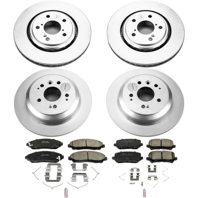 PWR-CRK7576, PowerStop Z17 Evolution Plus GEOMET Coated Brake Kits for 2016-2022 PILOT, 2017-2025 RIDGELINE - CRK7576 in UAE, Dubai. Condition - new. Price 1,850 AED. Photo, seller contacts | AUTO.AE