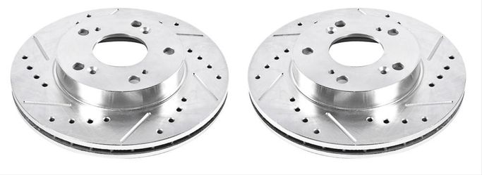 PWR-JBR-962XPR, PowerStop Evolution Drilled and Slotted Rotors for 2004-2011 CIVIC, 2011-2015 CR-Z, 2002-2006 RSX - JBR962XPR في الإمارات العربية المتحدة, دبي. Condition - new. Price 510 AED. Photo, seller contacts | AUTO.AE