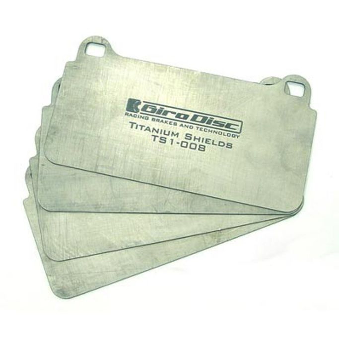 TS-0991-4, GIRODISC TS-0991-4 Front Pad Shields 6-Piston Caliper (Titanium) for PORSCHE 911 GT2 / GT3 / Turbo (996 / 997) في الإمارات العربية المتحدة, دبي. Condition - new. Price 510 AED. Photo, seller contacts | AUTO.AE