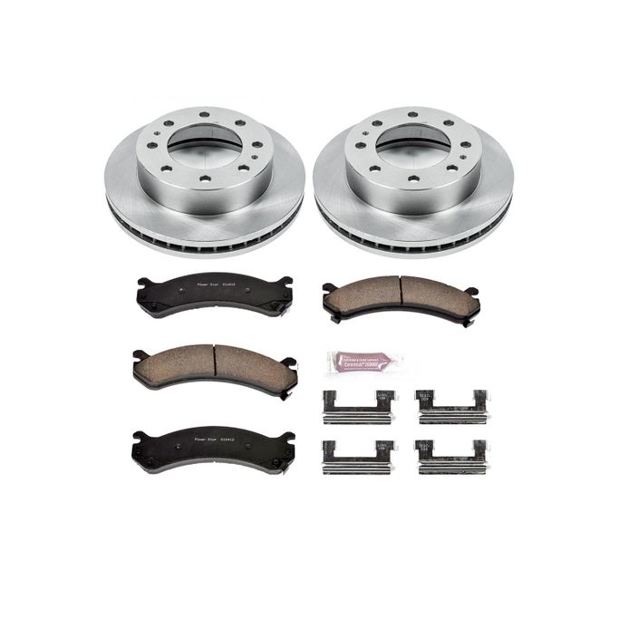 PWR-KOE2020, PowerStop Z17 Evolution Plus Stock Replacement Brake Kits KOE2020 в ОАЭ, Дубай. Состояние - новое. Цена 920 AED. Фото, контакты продавца | AUTO.AE