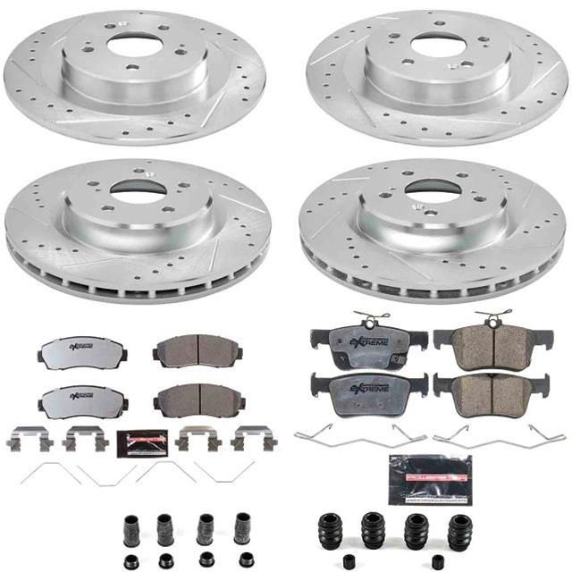 PWR-K8944-26, PowerStop Z26 Street Warrior Brake Upgrade Kits for 2021-2025 TLX - K8944-26 в ОАЭ, Дубай. Состояние - новое. Цена ⁦1 820 AED⁩. Фото, контакты продавца | AUTO.AE
