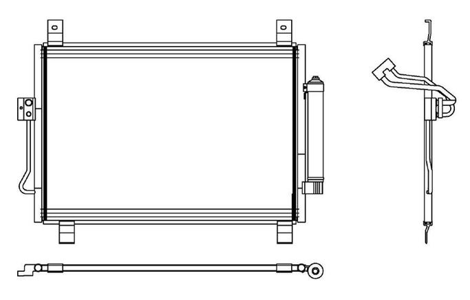 RCG-31-4201, Reach Cooling Air Conditioning Condensers for 2013 JX35, 2013-2020 PATHFINDER, 2014-2020 QX60 - 31-4201 في الإمارات العربية المتحدة, دبي. Condition - new. Price ⁦540 AED⁩. Photo, seller contacts | AUTO.AE