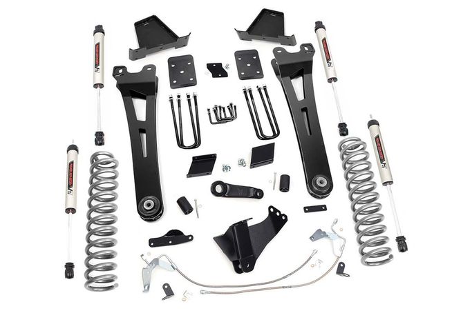 ROU-54370, Rough Country V2 Suspension Lift Kits for 2015-2016 F-250 SUPER DUTY - 54370 في الإمارات العربية المتحدة, دبي. Condition - new. Price ⁦8,690 AED⁩. Photo, seller contacts | AUTO.AE