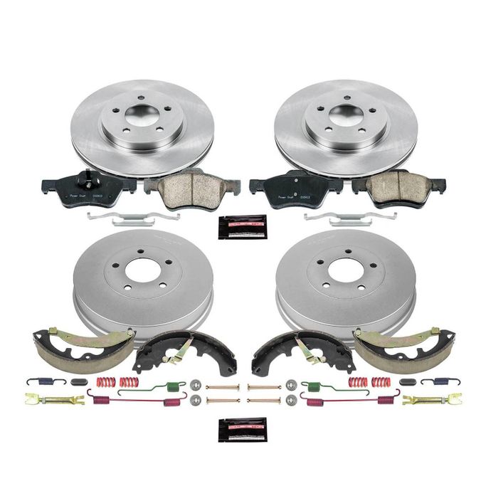 PWR-KOE15258DK, PowerStop Autospecialty Stock Replacement Disc and Drum Brake Kits for 2010-2011 TRIBUTE, MARINER, 2010-2012 ESCAPE - KOE15258DK في الإمارات العربية المتحدة, دبي. Condition - new. Price ⁦1,840 AED⁩. Photo, seller contacts | AUTO.AE