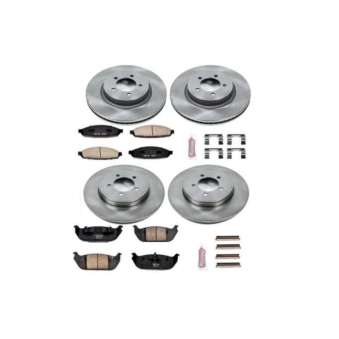 PWR-KOE2839, PowerStop Z17 Evolution Plus Stock Replacement Brake Kits for 2003-2005 AVIATOR - KOE2839 in UAE, Dubai. Condition - new. Price 1,550 AED. Photo, seller contacts | AUTO.AE