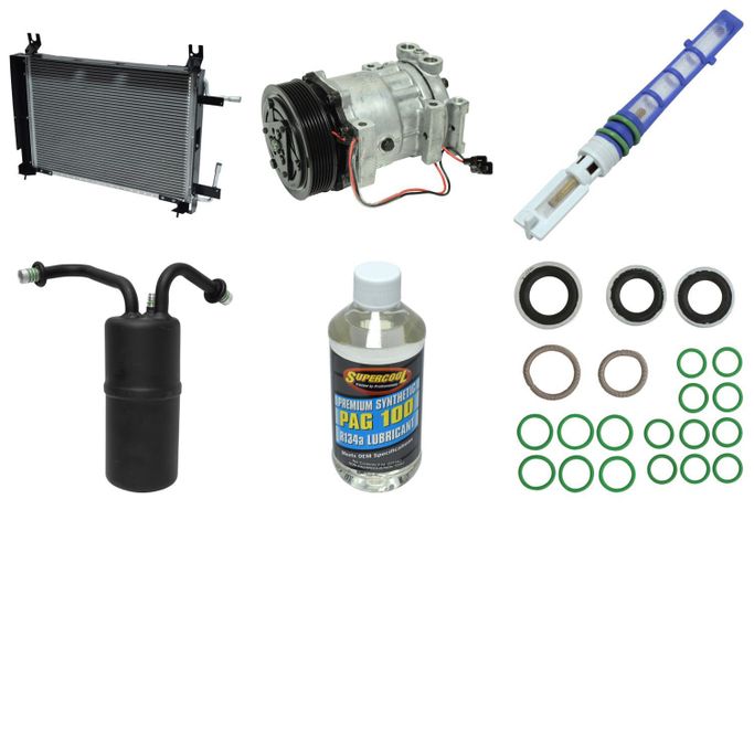 UAC-KT6409A, Universal Air Conditioner Compressor Kits for 1994-1995 RAM 1500, RAM 2500 - KT 6409A in UAE, Dubai. Condition - new. Price 1,590 AED. Photo, seller contacts | AUTO.AE