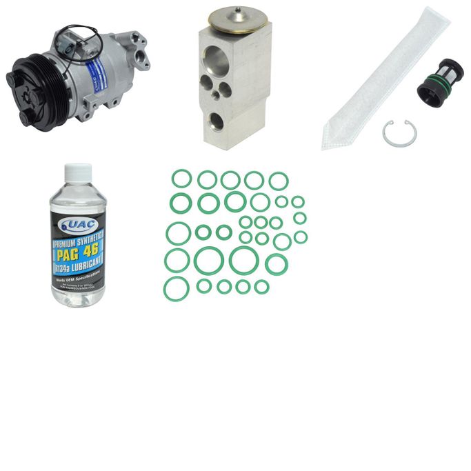 UAC-KT4901, Universal Air Conditioner Compressor Kits for 2003-2008 6 - KT 4901 في الإمارات العربية المتحدة, دبي. Condition - new. Price 1,550 AED. Photo, seller contacts | AUTO.AE