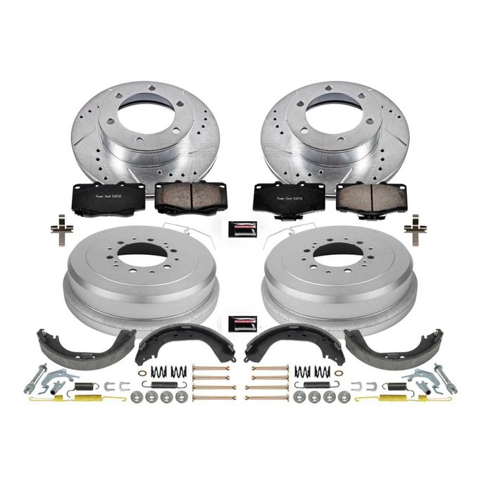 PWR-K15095DK, PowerStop Z23 Evolution Sport Disc and Drum Brake Upgrade Kits for 1995-2000 4RUNNER - K15095DK in UAE, Dubai. Condition - new. Price 2,030 AED. Photo, seller contacts | AUTO.AE
