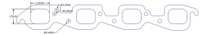 FOG-7268S, Flatout Gaskets Header Gaskets 7268S в ОАЭ, Дубай. Состояние - новое. Цена 240 AED. Фото, контакты продавца | AUTO.AE