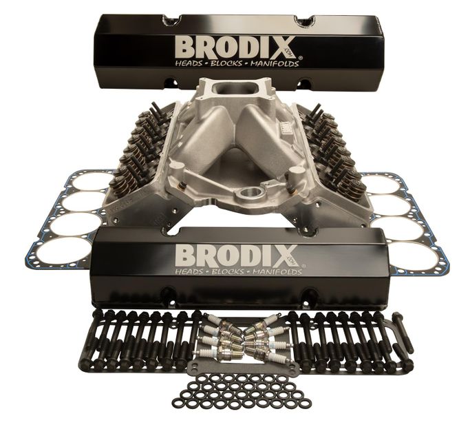 BRO-9991029, Brodix Cylinder Heads IK 215 Cylinder Heads for Small Block Chevy 9991029 в ОАЭ, Дубай. Состояние - новое. Цена ⁦15 760 AED⁩. Фото, контакты продавца | AUTO.AE