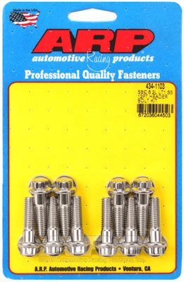 434-1103, ARP 434-1103 Header Bolt & Stud Kit for Chevrolet LT1 6.2L small block. SS. 12pt in UAE, Dubai. Condition - new. Price 340 AED. Photo, seller contacts | AUTO.AE