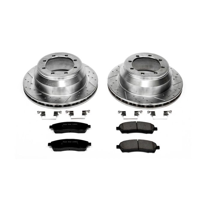 PWR-K1889, PowerStop Z23 Evolution Sport Brake Upgrade Kits for 1999-2004 F-350 SUPER DUTY - K1889 في الإمارات العربية المتحدة, دبي. Condition - new. Price ⁦1,410 AED⁩. Photo, seller contacts | AUTO.AE
