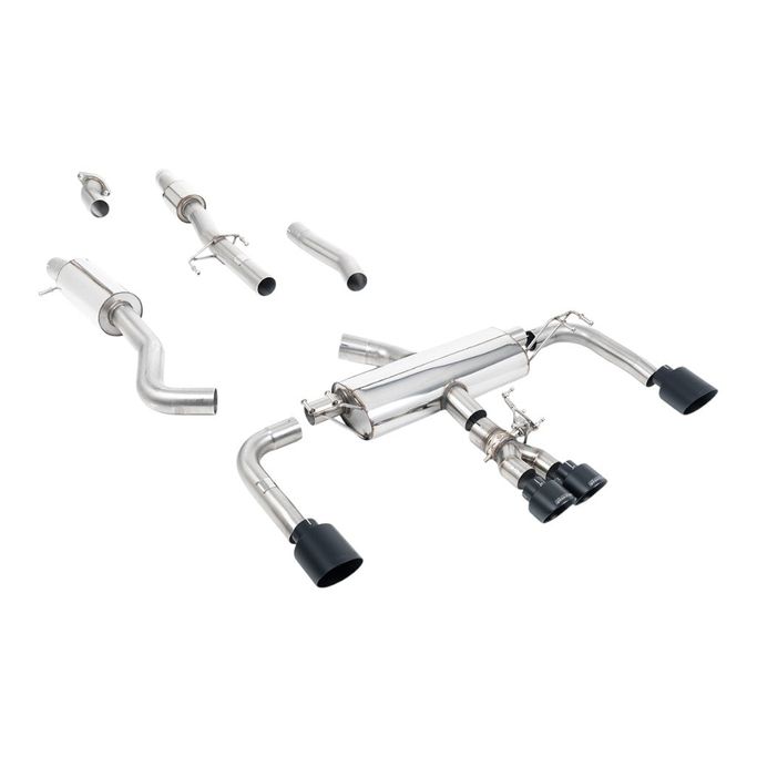 SSXTY160, MILLTEK SSXTY160 Cat-Back Exhaust, 3" (Cerakote Black GT Tips) for TOYOTA GR Corolla 1.6 Turbo 2023- in UAE, Dubai. Condition - new. Price ⁦17,370 AED⁩. Photo, seller contacts | AUTO.AE