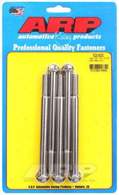 623-5000, ARP 623-5000 SAE Bolt Kit 3/8-16 x 5.000 hex SS bolts в ОАЭ, Дубай. Состояние - новое. Цена 270 AED. Фото, контакты продавца | AUTO.AE